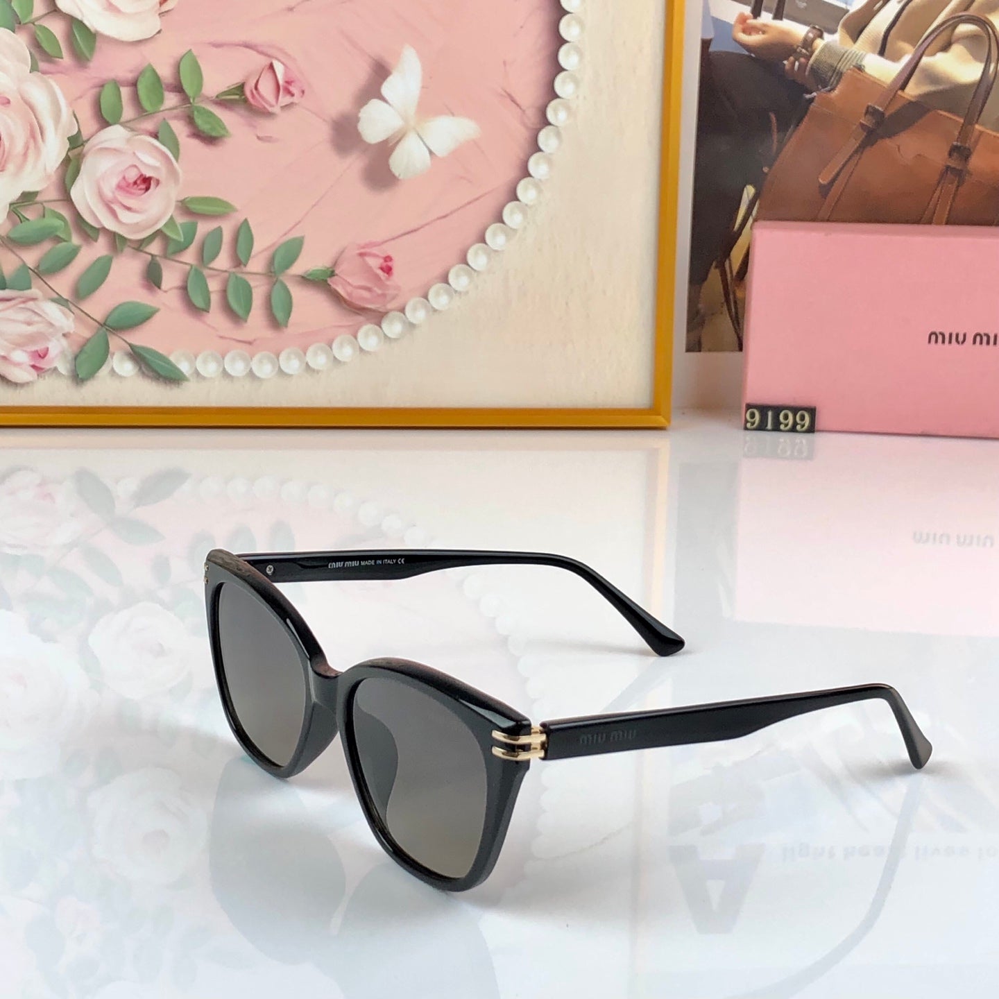 MIUMIU 26S SQUARE FRAME IN ACETATE 438159