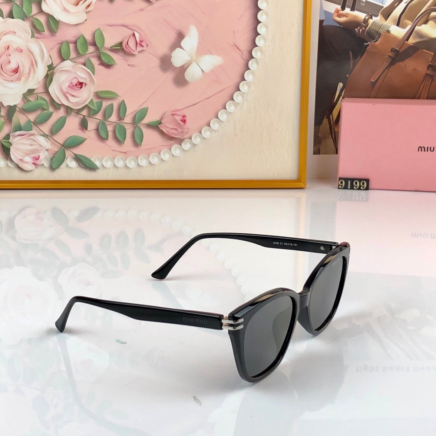 MIUMIU 26S SQUARE FRAME IN ACETATE 438161