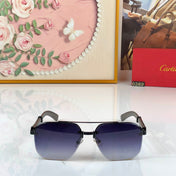 CARTIER 26S ROUNDED RECTANGULAR FRAME IN METAL 441658