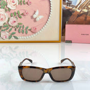 MIUMIU 26S RECTANGULAR FRAME IN ACETATE 408390