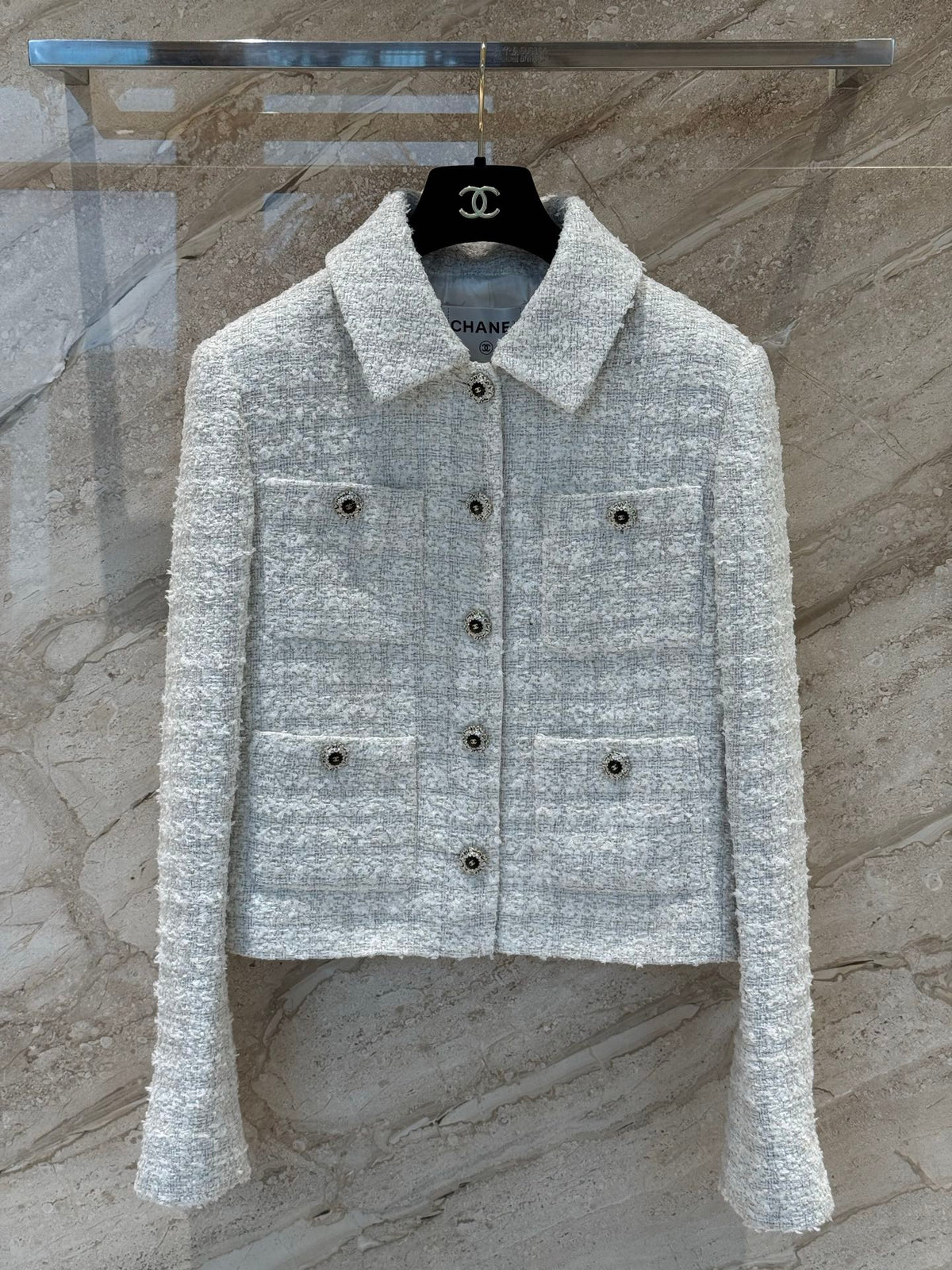 CHANEL 25S TWEED COAT 320
