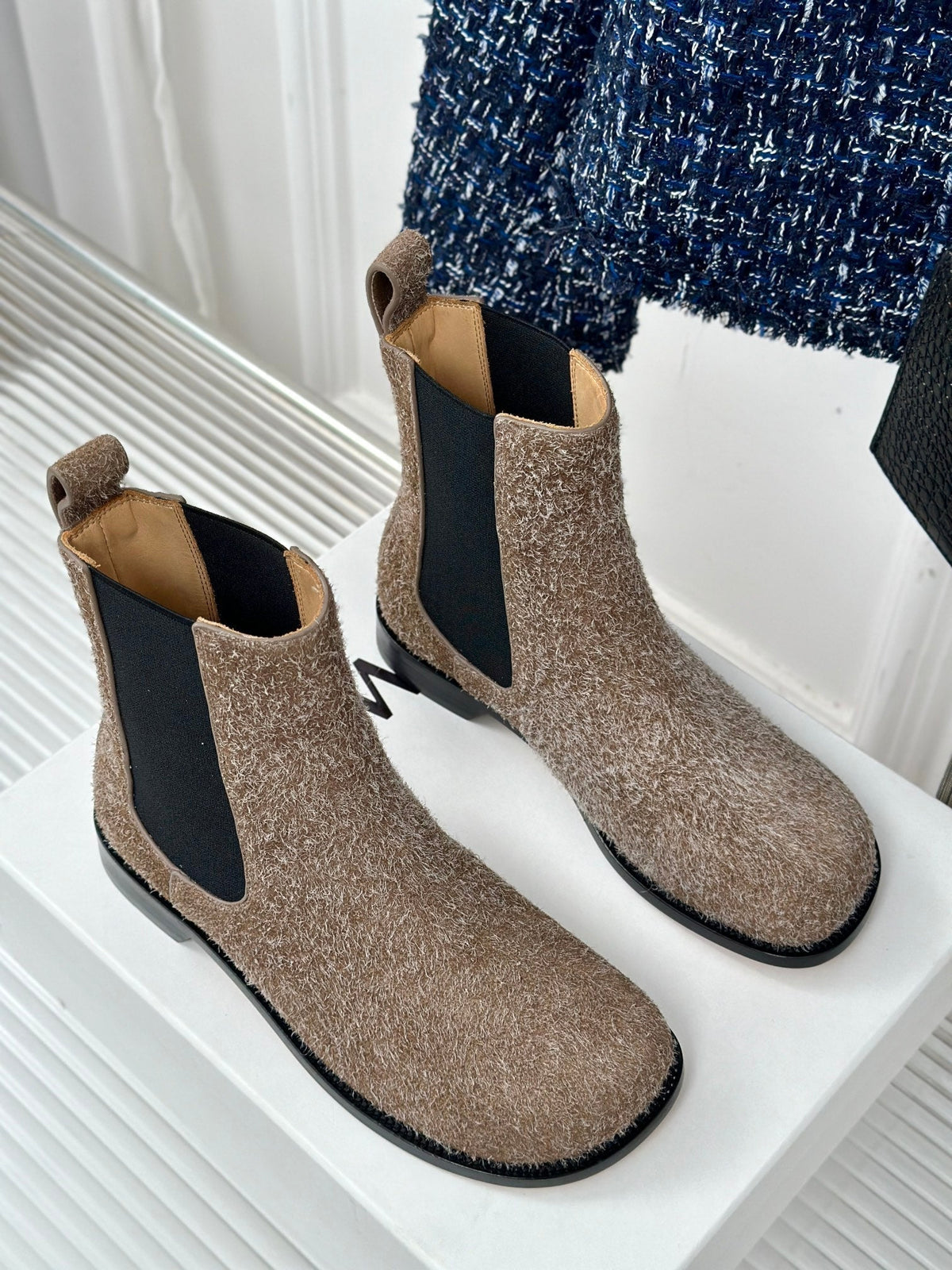 LW CAMPO CHELSEA BOOT BROWN BRUSHED SUEDE