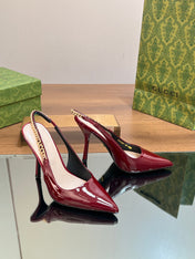 GG SIGNORIA SLINGBACK PUMP BLOOD LAMBSKIN
