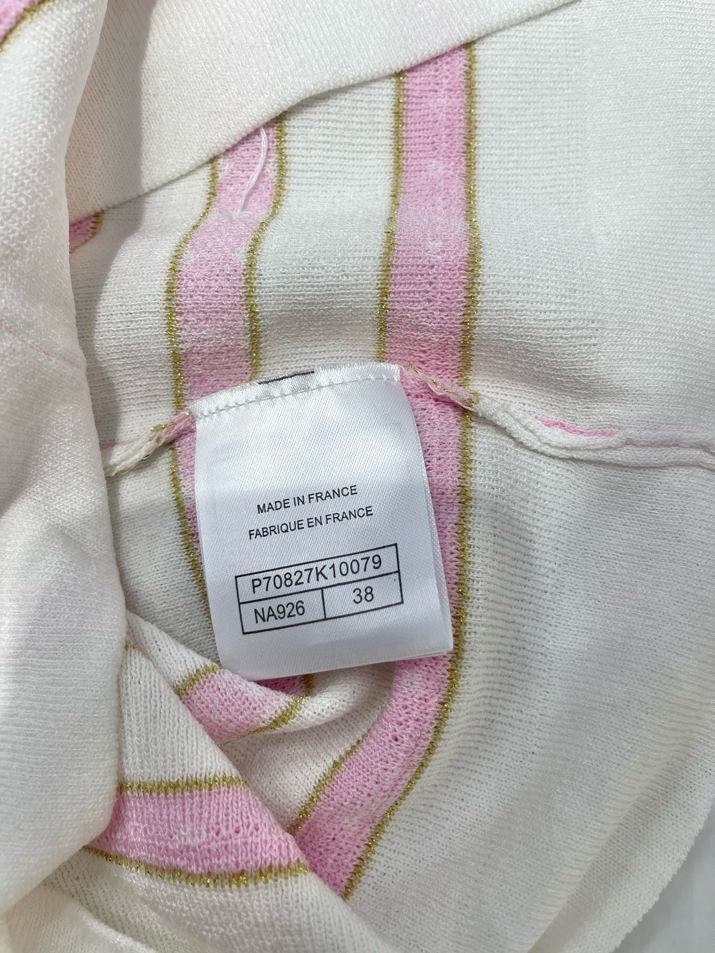 CHANEL 25S SHORT-SLEEVE CARDIGAN STYLE 111