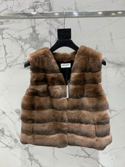 YSL 25S FUR VEST STYLE 224