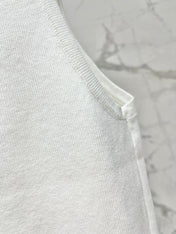 VALENTINO 26S SLEEVELESS POLO KNIT TOP 439