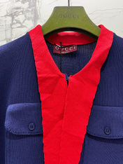 GUCCI 26S SHORT-SLEEVE KNIT CARDIGAN 395