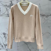LOEWE 26S V-NECK KNITTED SWEATER 554