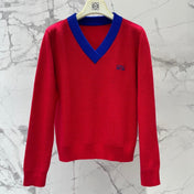 LOEWE 26S V-NECK KNITTED SWEATER 553