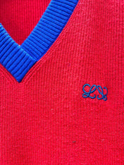 LOEWE 26S V-NECK KNITTED SWEATER 553