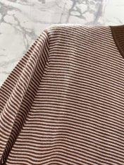 YSL 26S SHORT-SLEEVE MOCK NECK KNIT TOP 488