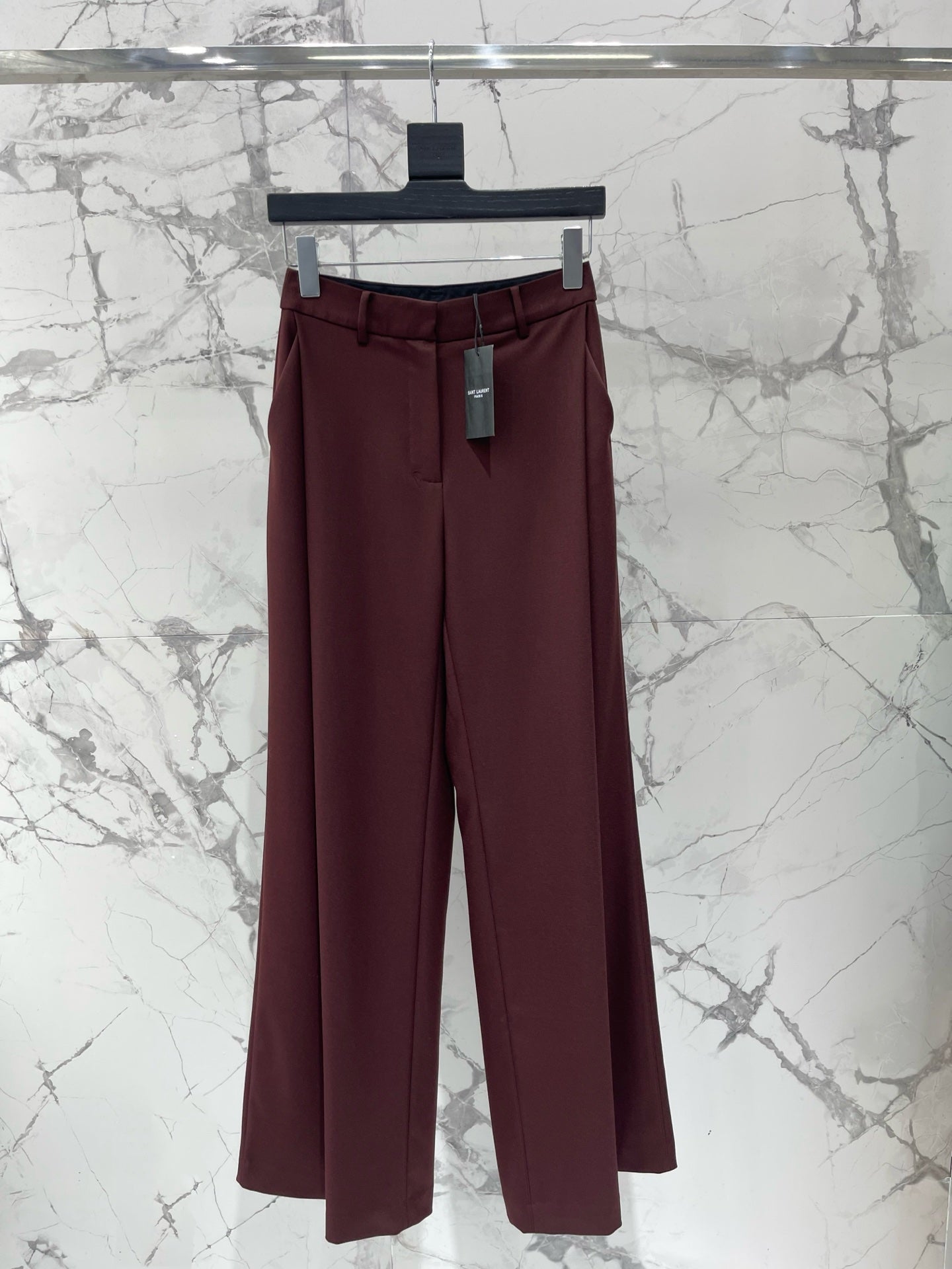 YSL 26S STRAIGHT-LEG TAILORED TROUSERS 462