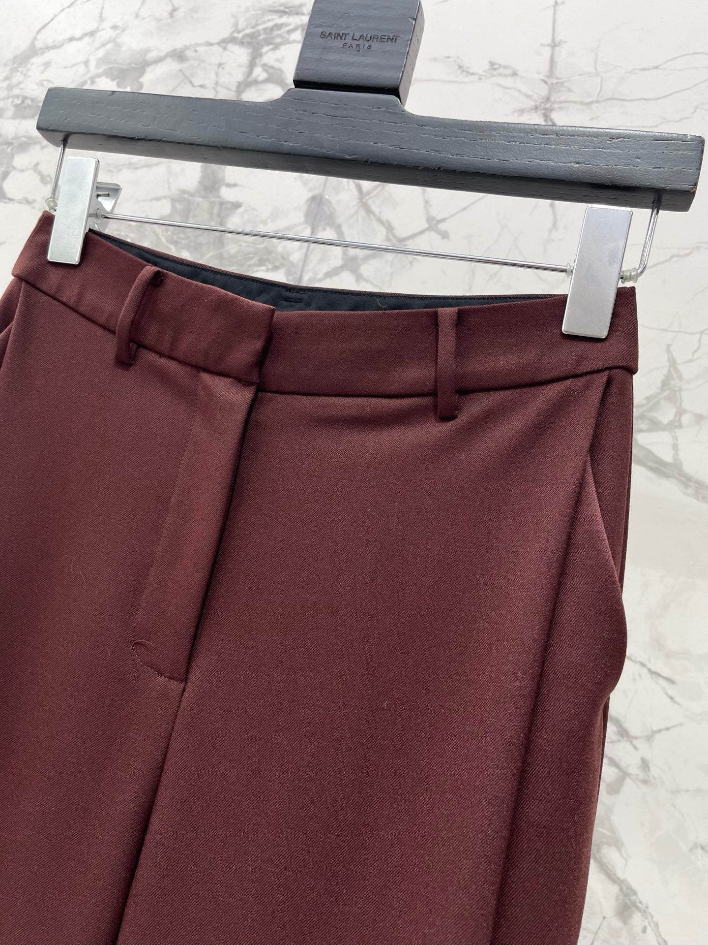 YSL 26S STRAIGHT-LEG TAILORED TROUSERS 462