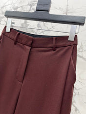 YSL 26S STRAIGHT-LEG TAILORED TROUSERS 462