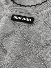 MIUMIU 26S SLEEVELESS KNIT TOP 1435