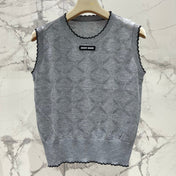 MIUMIU 26S SLEEVELESS KNIT TOP 1435