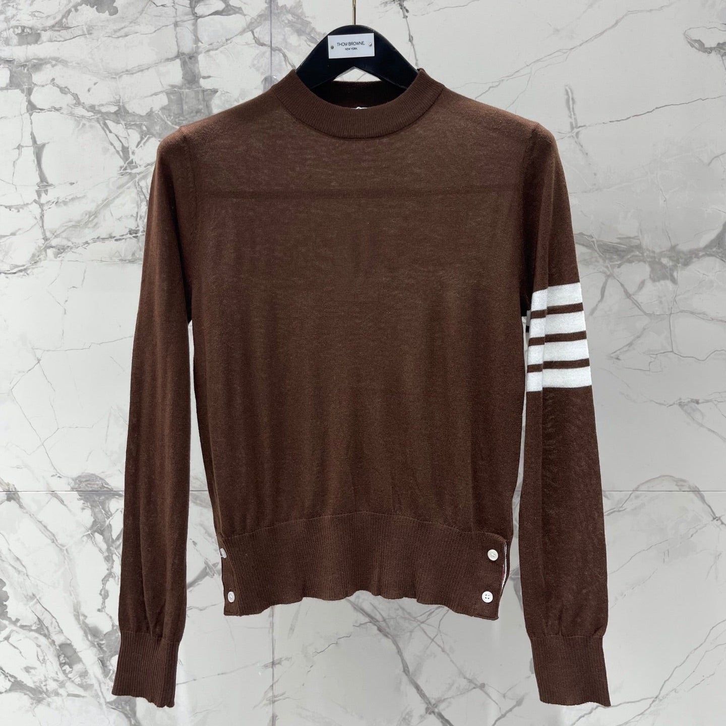 THOM 26S CREWNECK KNIT SWEATER 308