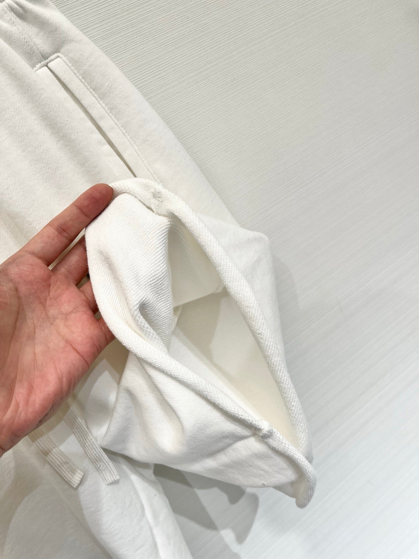 PRADA 26S LINEN COTTON TROUSERS 1020