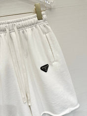 PRADA 26S LINEN COTTON TROUSERS 1020