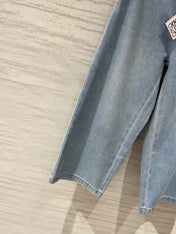 LOEWE 26S WIDE-LEG CROPPED JEANS 588