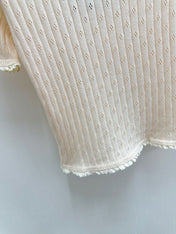PRADA 26S SHORT-SLEEVE KNIT TOP 1017
