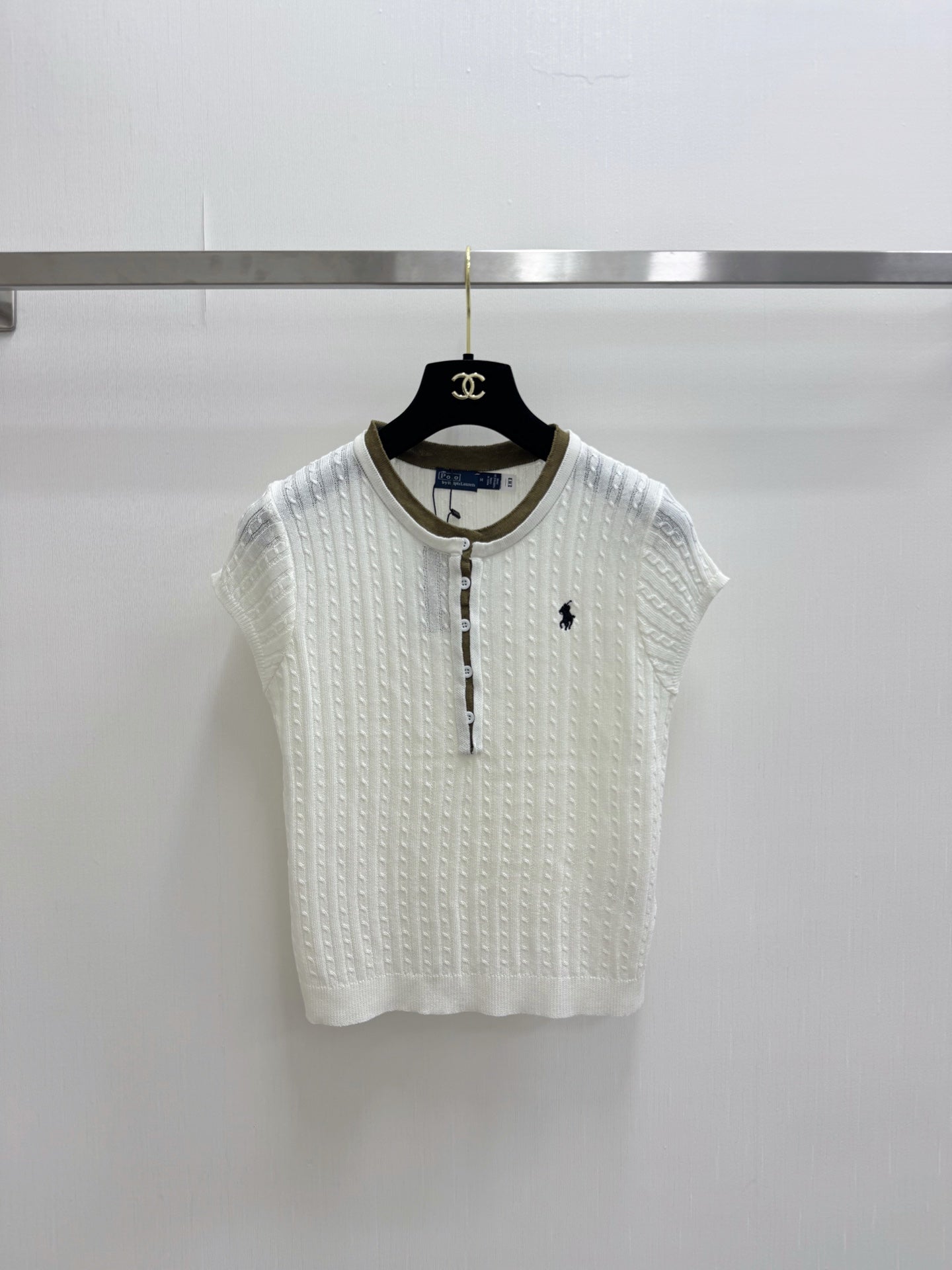 RALPH LAUREN 26S SHORT SLEEVE KNIT TOP 415