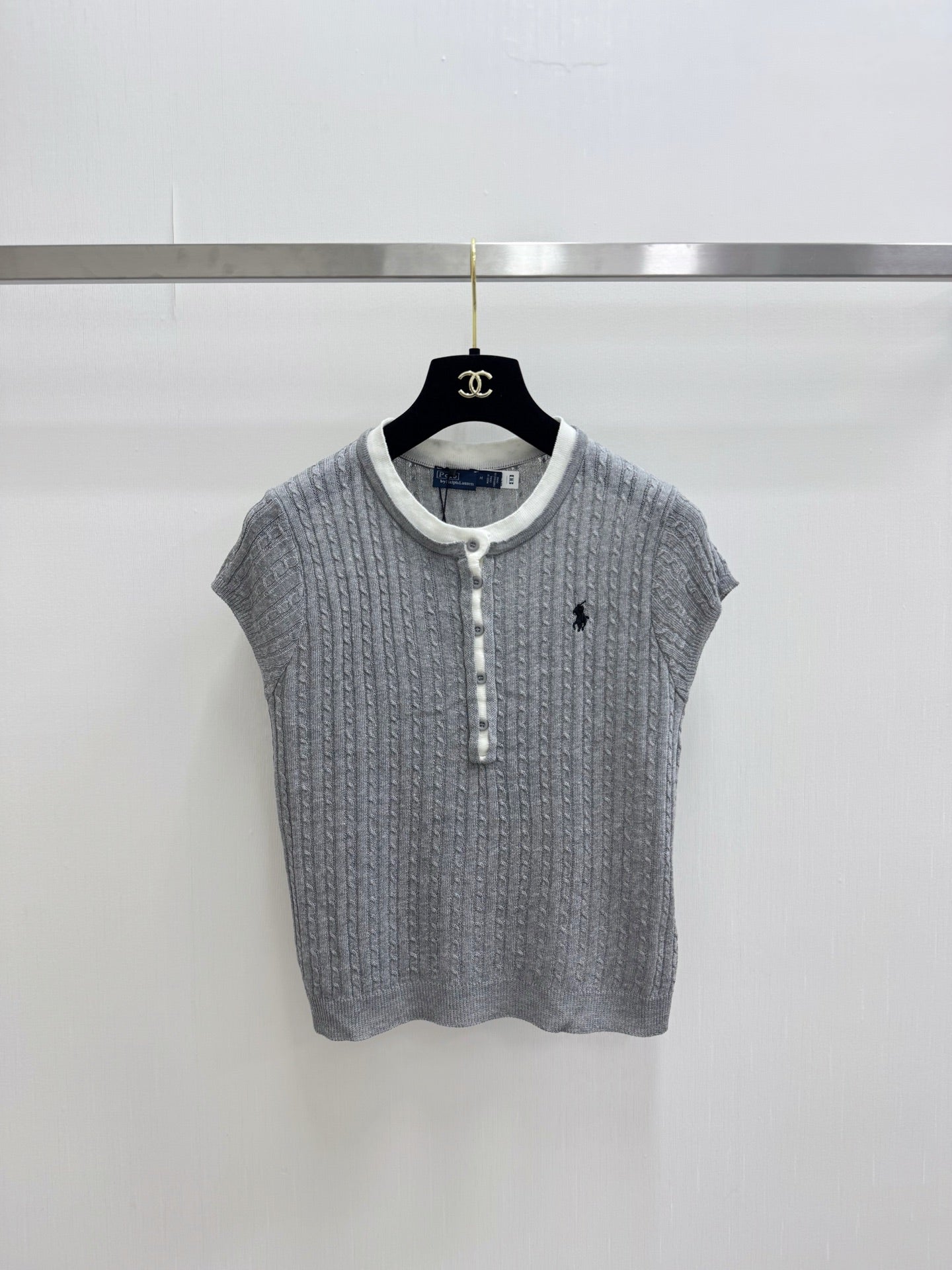 RALPH LAUREN 26S SHORT SLEEVE KNIT TOP 417