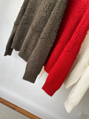 LP 26S CASHMERE SWEATER 596