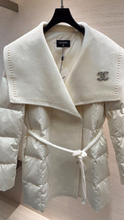 CHANEL 25S REGULAR FIT LONG DOWN JACKET 575