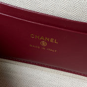 CHANEL 26S VANITY BAG 19 IN LIGHT PINK CAVIAR CALFSKIN GOLD HARDWARE