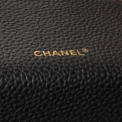 CHANEL 26S VANITY BAG 19 IN BLACK CAVIAR CALFSKIN GOLD HARDWARE