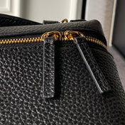 CHANEL 26S VANITY BAG 19 IN BLACK CAVIAR CALFSKIN GOLD HARDWARE