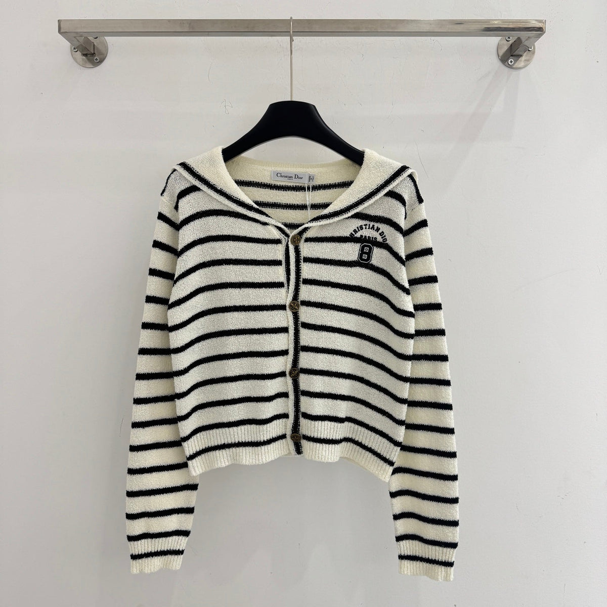 DIOR 25S SAILOR COLLAR CARDIGAN 606