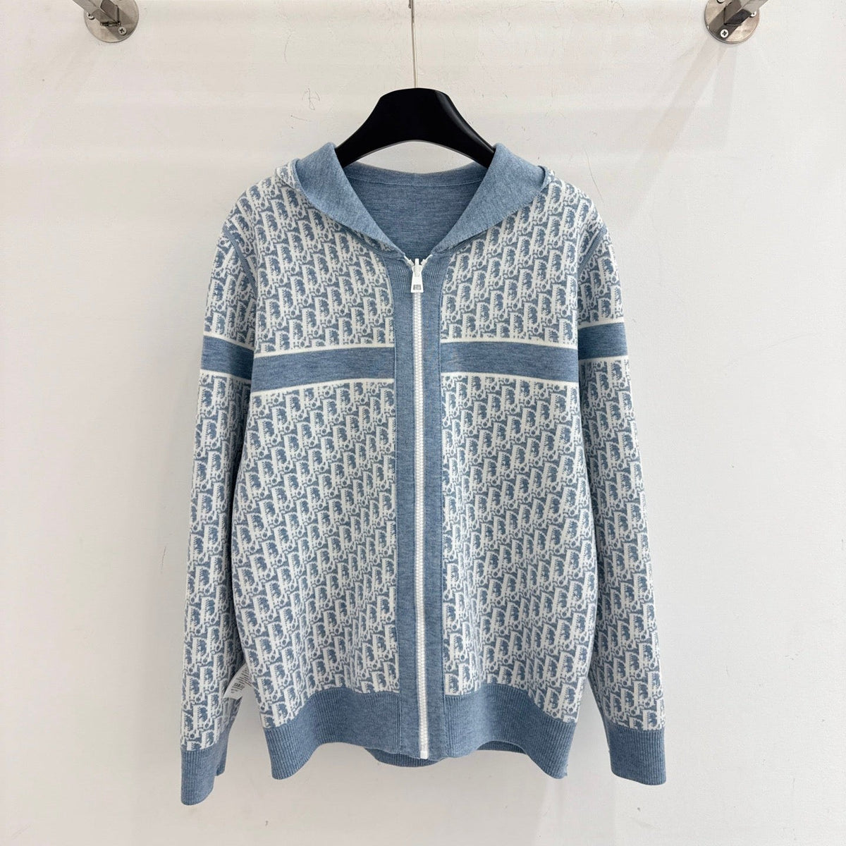 DIOR 25S HOODED KNIT CARDIGAN 598