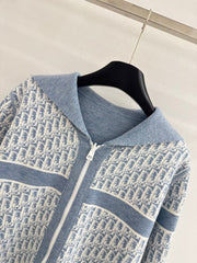 DIOR 25S HOODED KNIT CARDIGAN 598