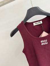 MIUMIU 26S SLEEVELESS TOP STYLE 1092