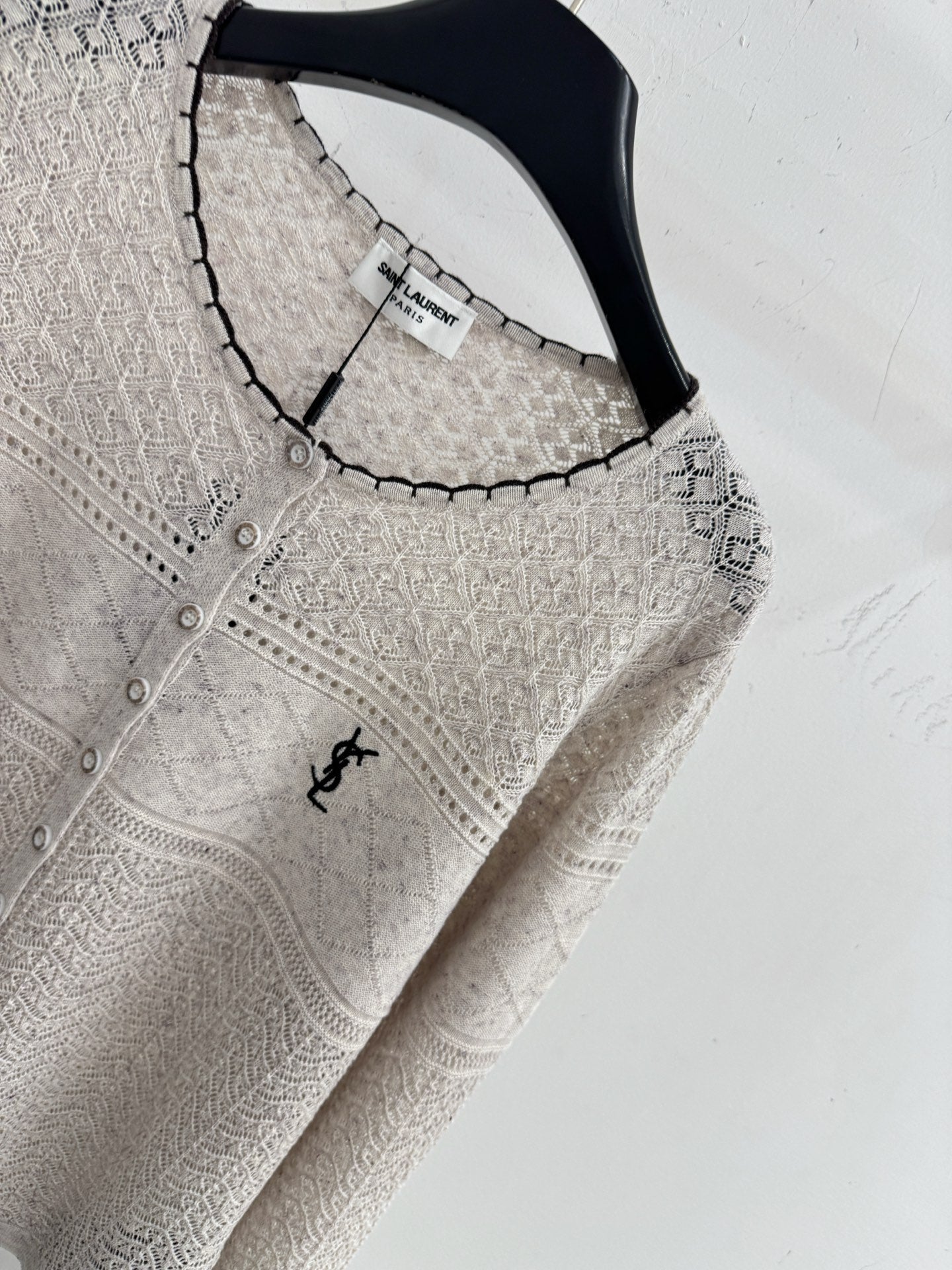 YSL 26S KNIT CARDIGAN 435