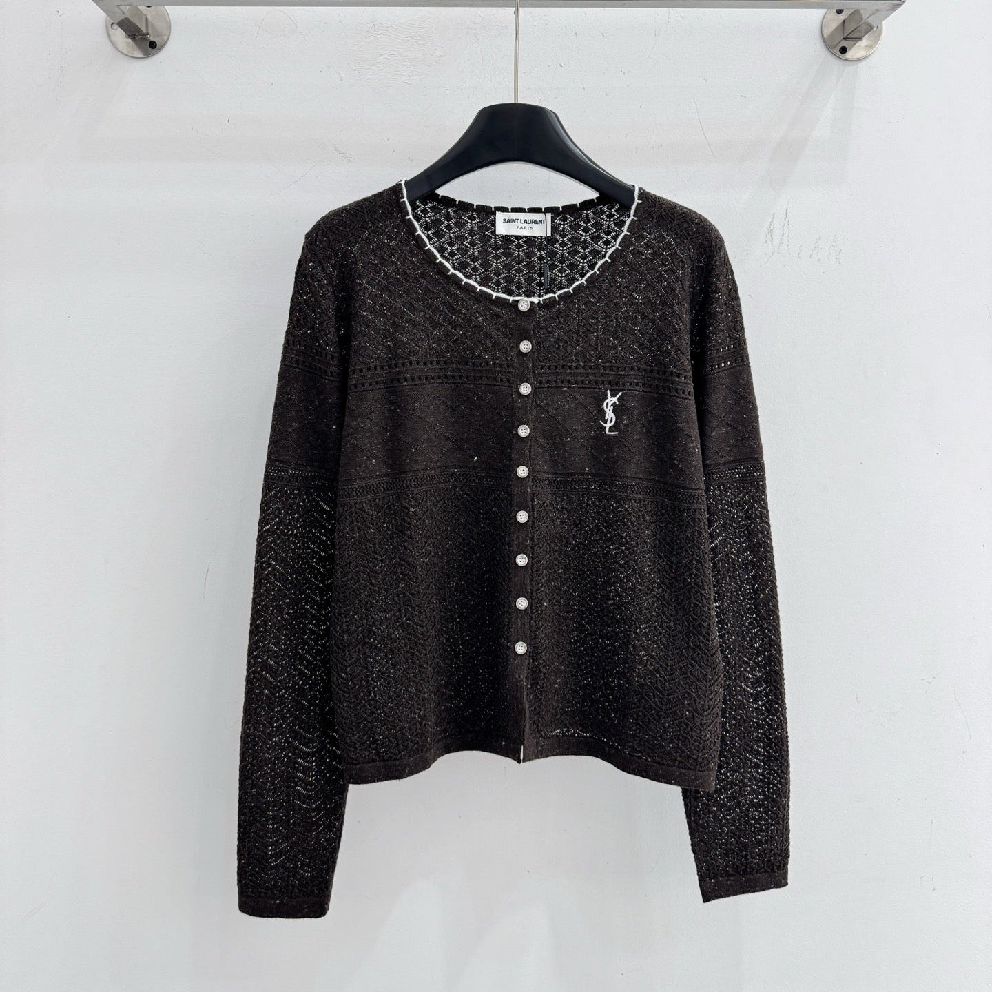 YSL 26S KNIT CARDIGAN 436
