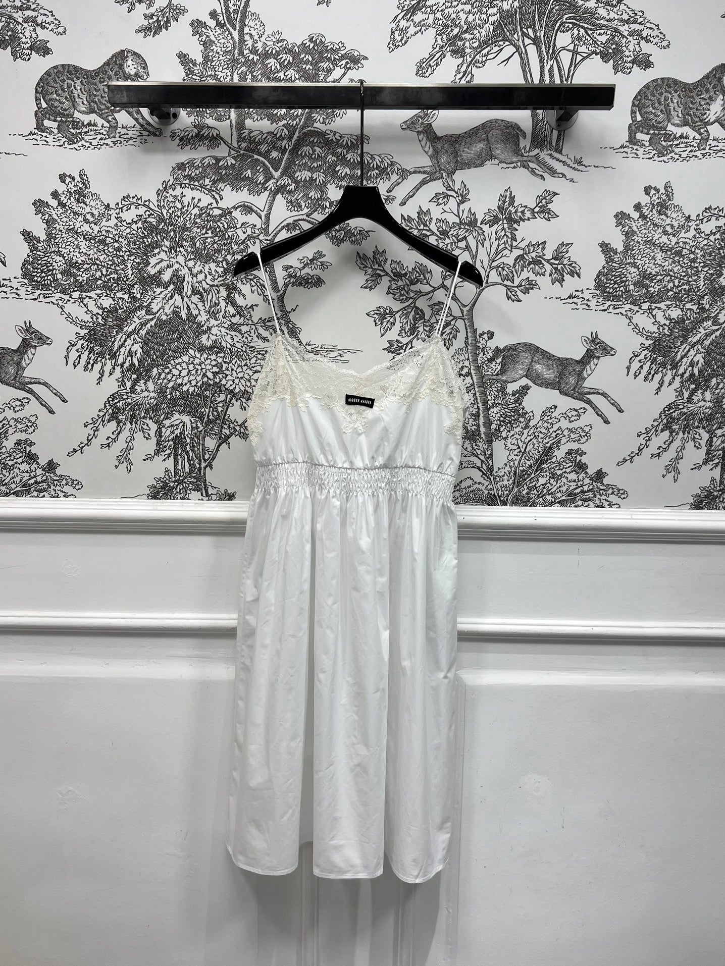 MIUMIU SPAGHETTI STRAP DRESS 268800