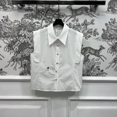 DIOR SLEEVELESS SHIRT 268580