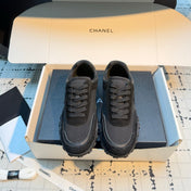 CHANEL 26S CHUNKY SNEAKERS IN BLACK SUEDE