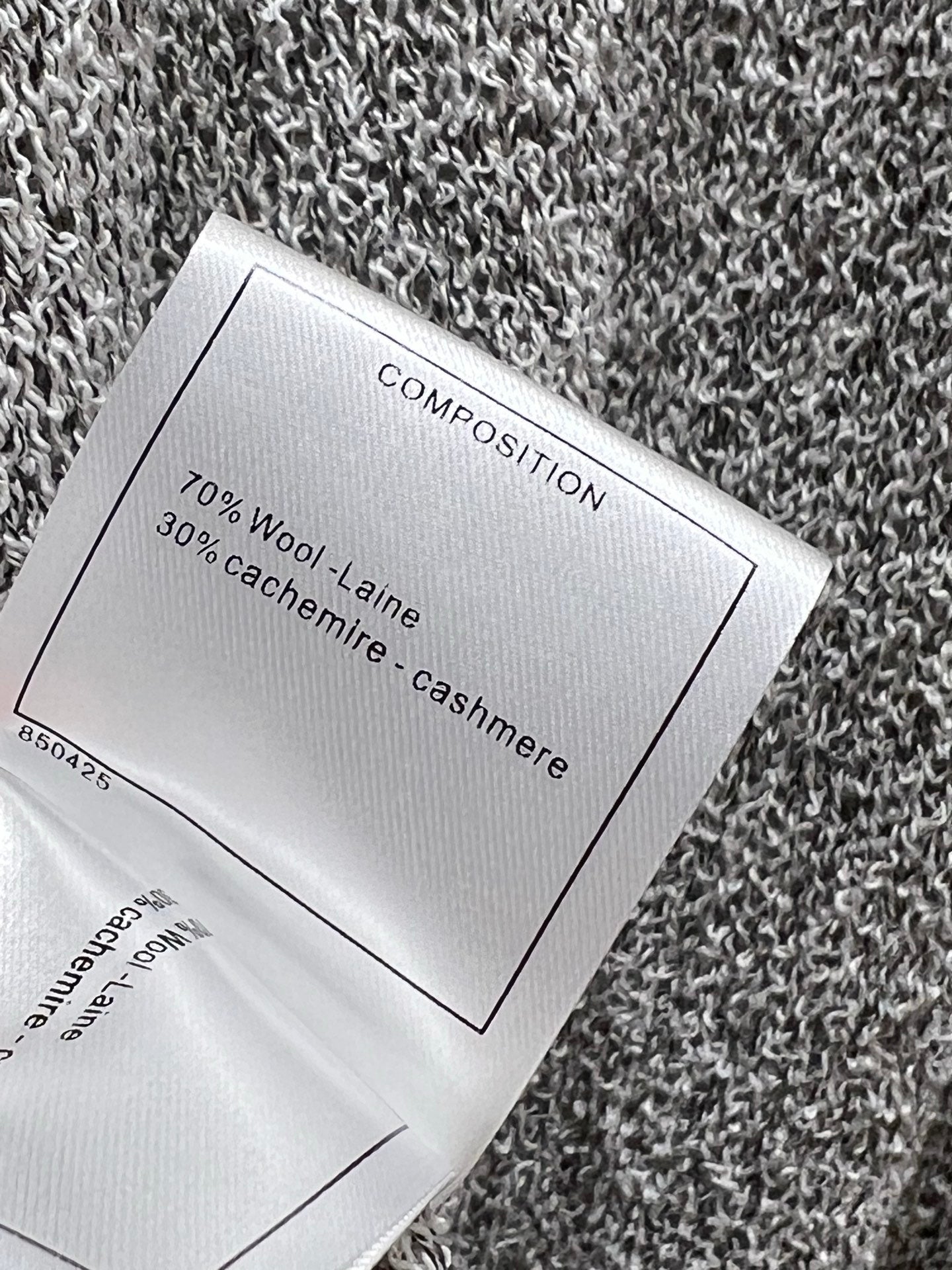 CC 25 Backness Knitted Shirt Wool