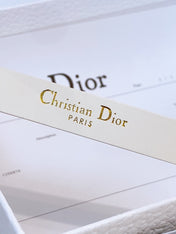 DIOR 26S BELT 15 MM IN CREAM WHITE CALFSKIN 657718