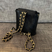 CHANEL 26S BACKPACK 17 IN BLACK QUILTED LAMBSKIN GOLD HARDWARE