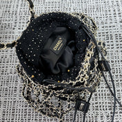 CHANEL 26S PARIS-CHENONCEAU  PRE-FALL MESH BAG 24 IN MESH GOLD HARDWARE