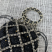 CHANEL 26S PARIS-CHENONCEAU  PRE-FALL MESH BAG 24 IN MESH GOLD HARDWARE