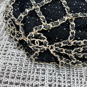 CHANEL 26S PARIS-CHENONCEAU  PRE-FALL MESH BAG 24 IN MESH GOLD HARDWARE