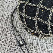 CHANEL 26S PARIS-CHENONCEAU  PRE-FALL MESH BAG 24 IN MESH GOLD HARDWARE