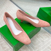 BOOGIE JAGUAR-PRINTED CALF HAIR PUMPS 45 MM ROSE PINK
