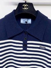 PRADA 26S SHORT SLEEVED POLO SHIRT 742